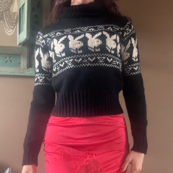 Vintage Playboy Turtleneck Sweater - Picture 5 of 10
